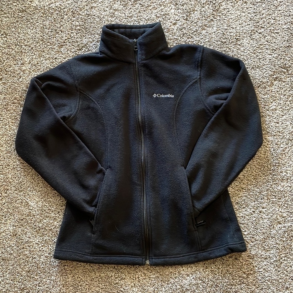 Columbia fleece zip jacket